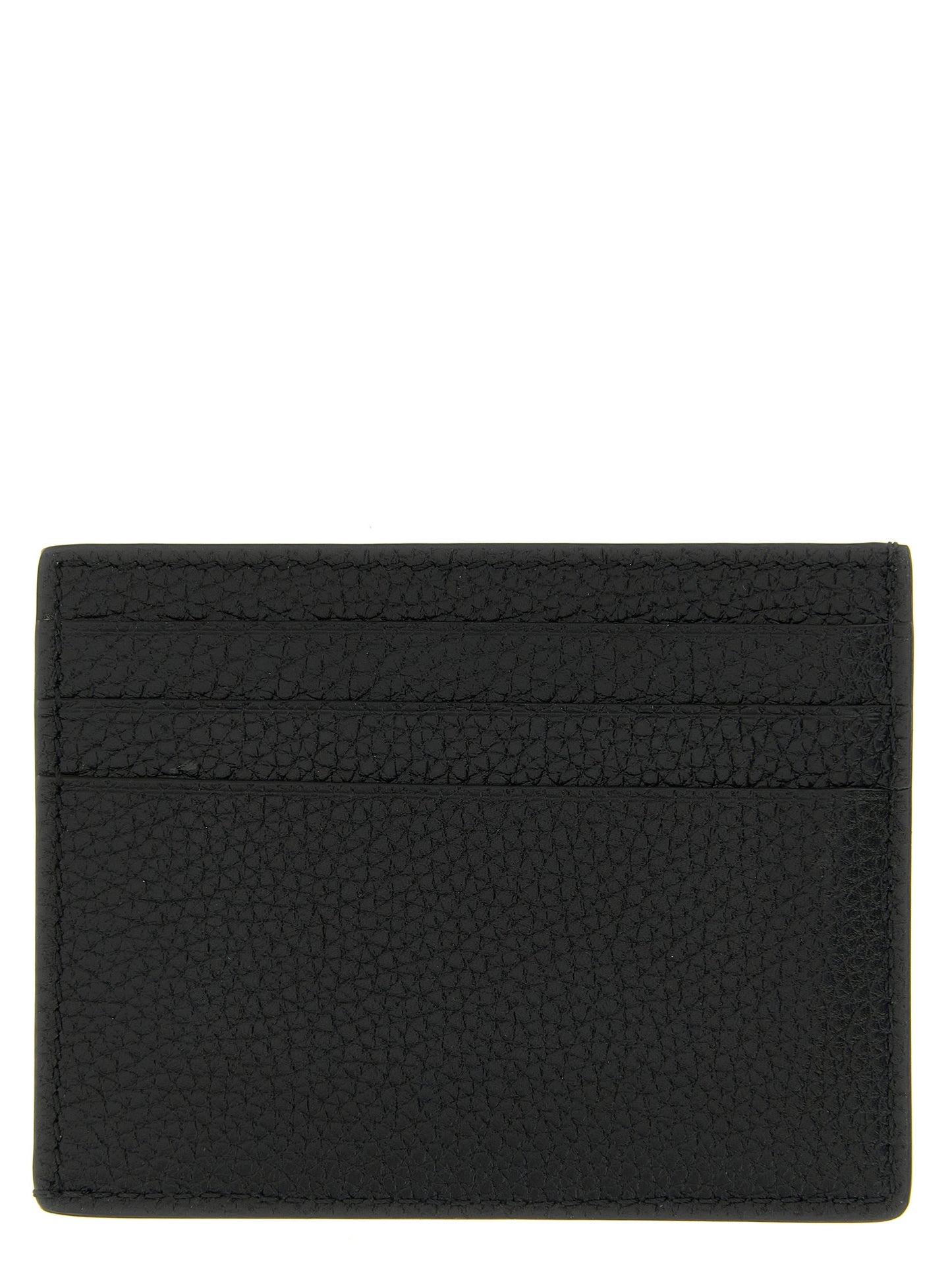 Cardholder Card Case by Tom Ford for men in calfskin leather black, floral & print features an dynamic silhouette from the T Line Calfskin Leather Cardholder Card Case collection, highlighting dynamic card-organization compact-design for a premium and sophisticated look.