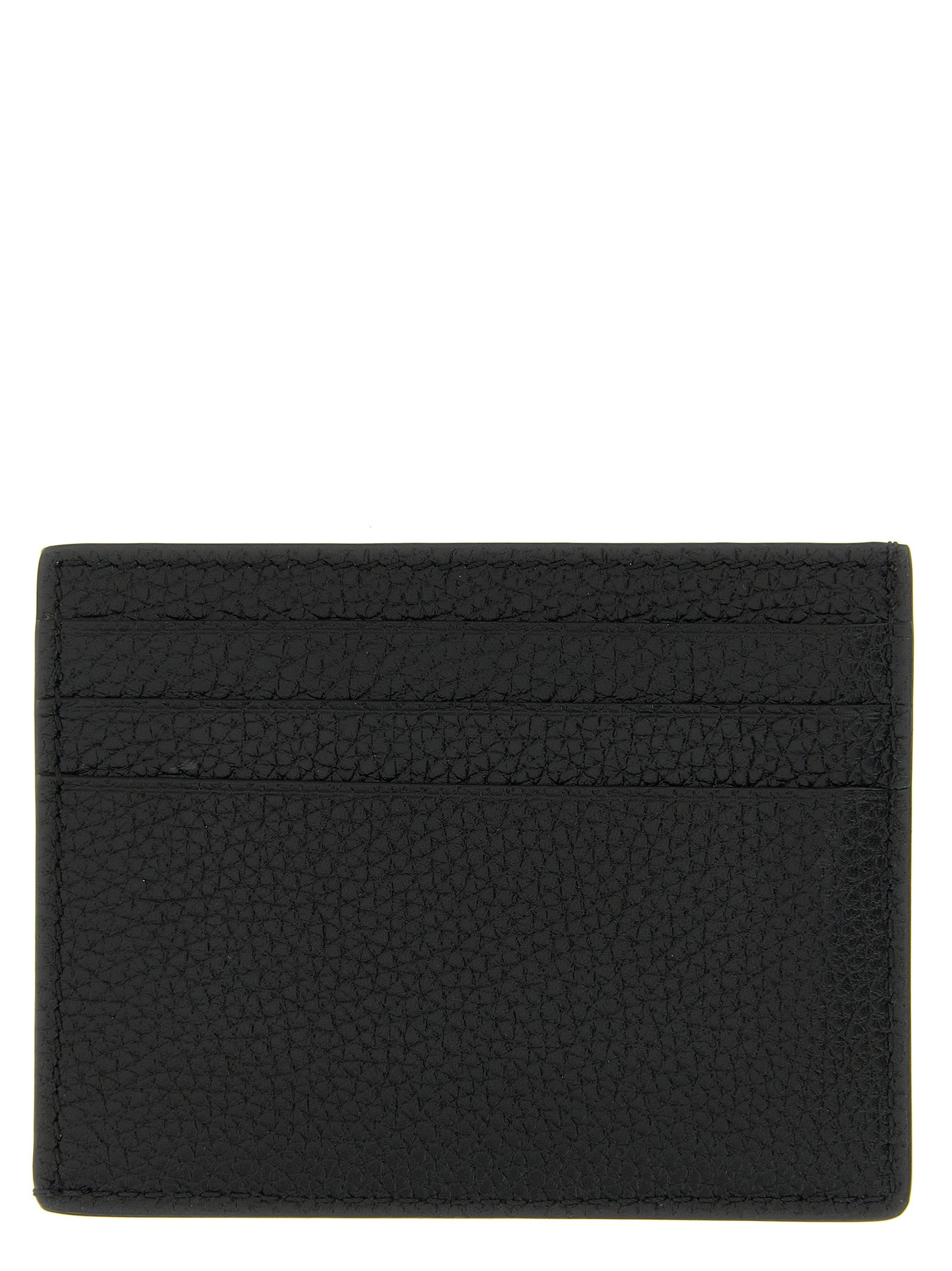 Cardholder Card Case by Tom Ford for men in calfskin leather black, floral & print features an dynamic silhouette from the T Line Calfskin Leather Cardholder Card Case collection, highlighting dynamic card-organization compact-design for a premium and sophisticated look.