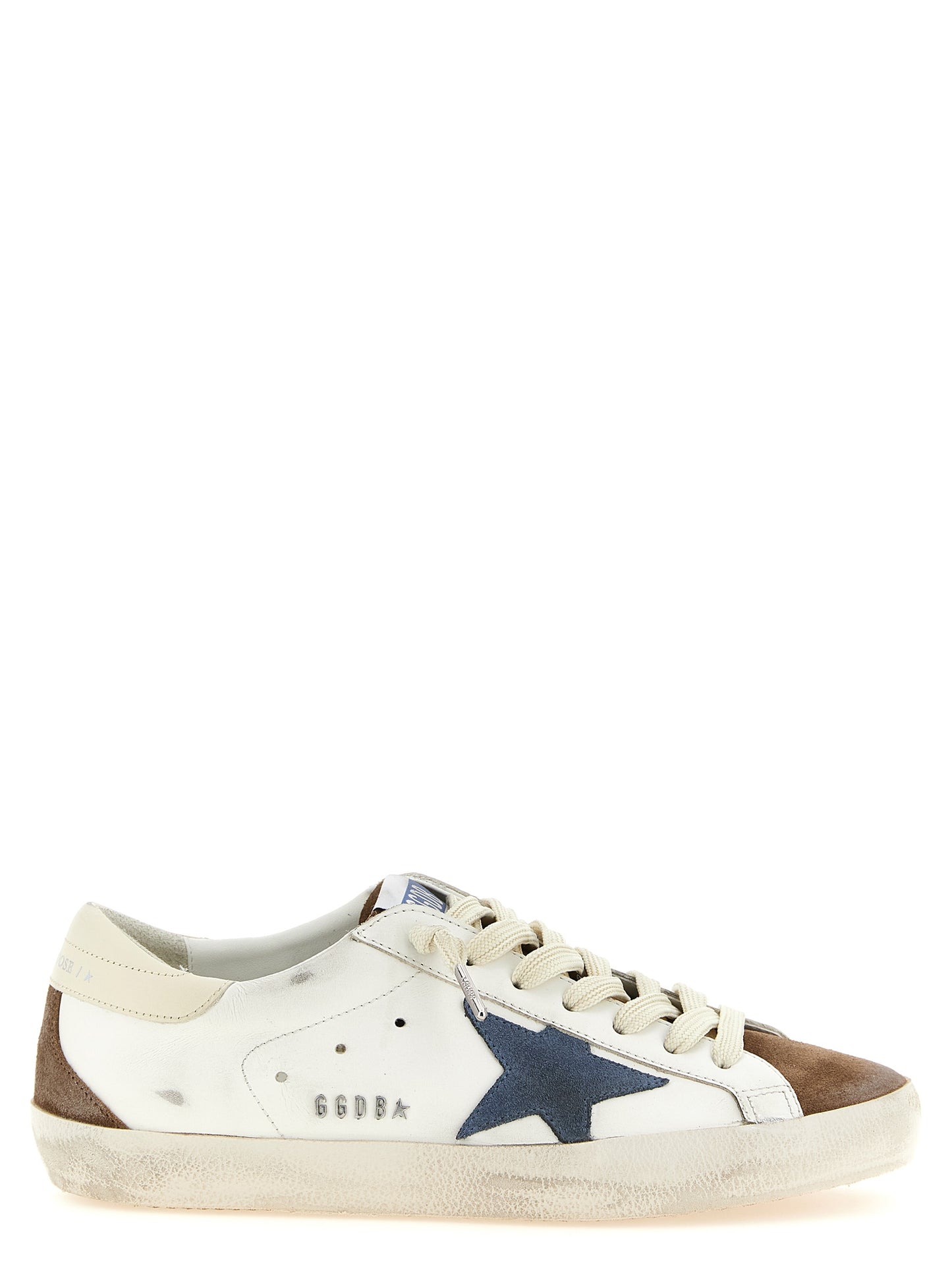 Sneakers by Golden Goose for men in suede cowhide leather multicolor features a chic design, perfectly showcasing the chic fashion style of this Star Men's Fashion Suede Cowhide Leather Sneakers.