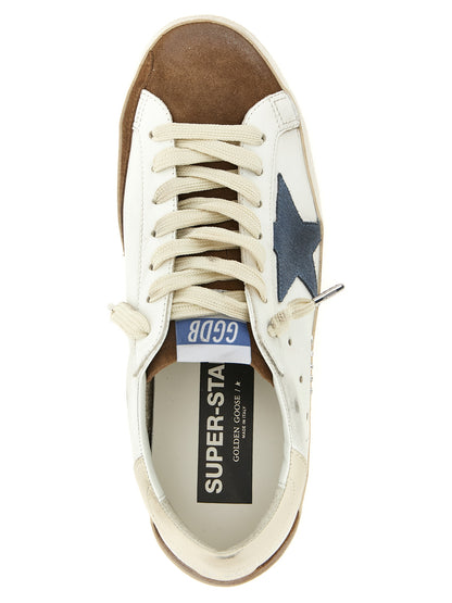 Sneakers by Golden Goose for men in suede cowhide leather multicolor features a chic design, perfectly showcasing the chic fashion style of this Star Men's Fashion Suede Cowhide Leather Sneakers.