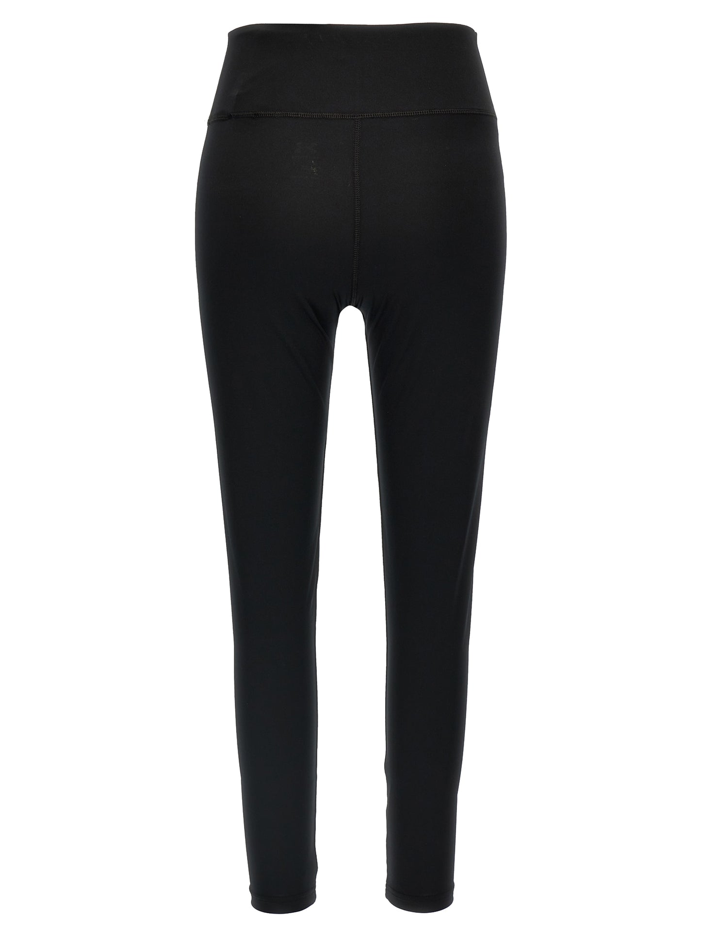 Activewear Leggings by Balenciaga for women in stretch polyester black & print features an dynamic leggings with long and , showcasing functional .