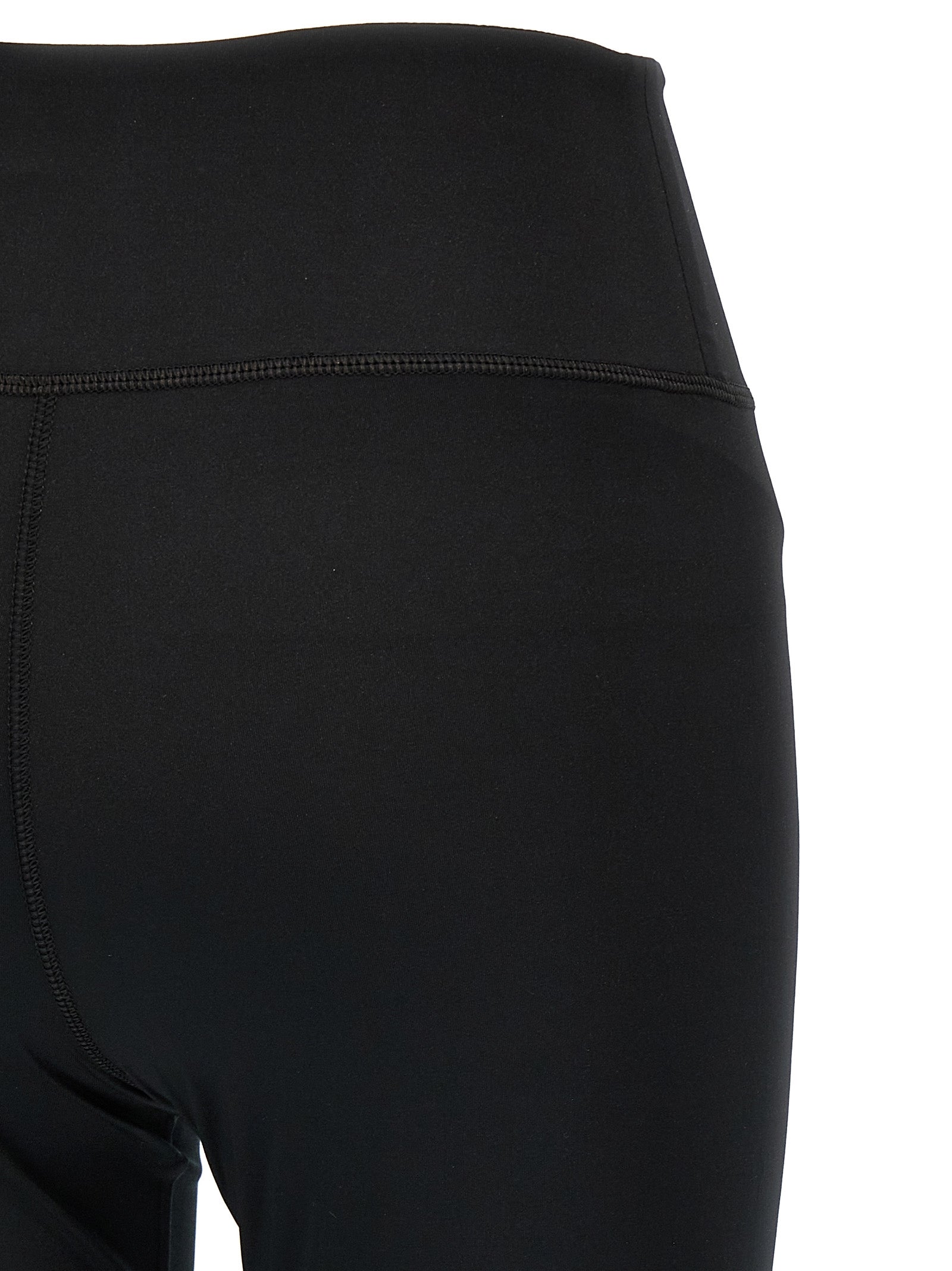 Activewear Leggings by Balenciaga for women in stretch polyester black & print features an streamlined leggings and with a long cut, beautifully enhanced by performance-driven .