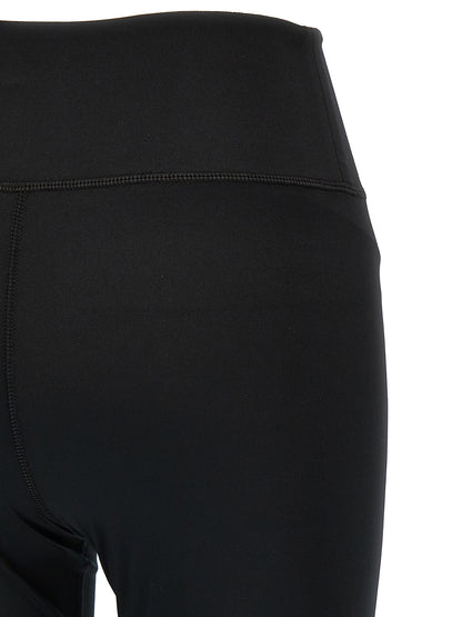 Activewear Leggings by Balenciaga for women in stretch polyester black & print features an streamlined leggings and with a long cut, beautifully enhanced by performance-driven .