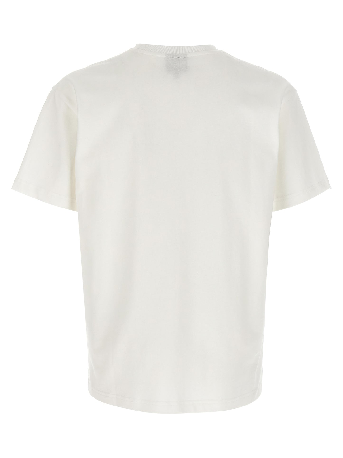 T-Shirt by Mackage for men in cotton & silicone white showcases a chic silhouette, artfully detailed with a chic crew neckline and for a chic finish.