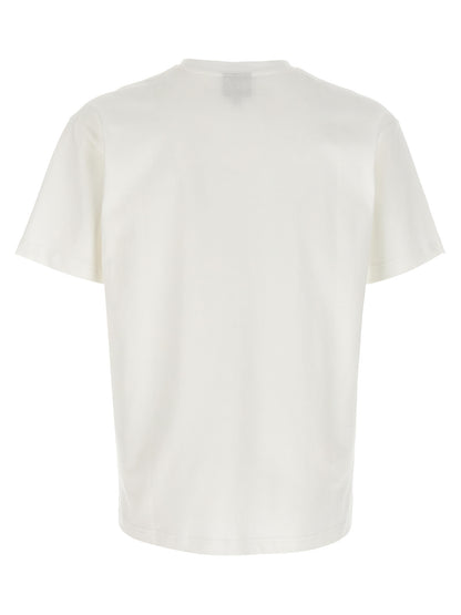 T-Shirt by Mackage for men in cotton & silicone white showcases a chic silhouette, artfully detailed with a chic crew neckline and for a chic finish.