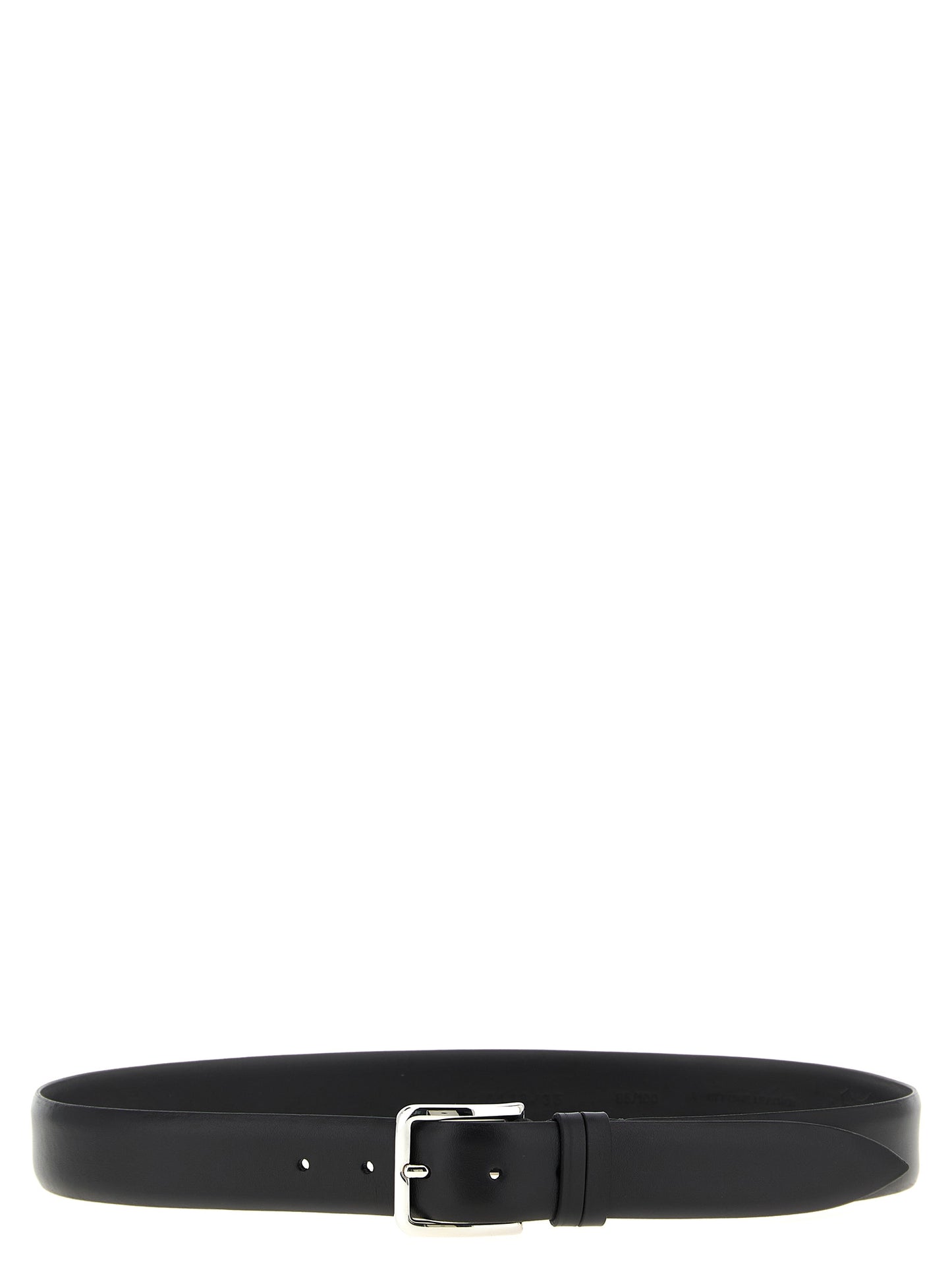 Belt by ZERBINI CLAUDIO for men in leather & metal black features an distinguished design, perfectly showcasing the sophisticated craftsmanship of this distinguished Leather & Metal Belt.
