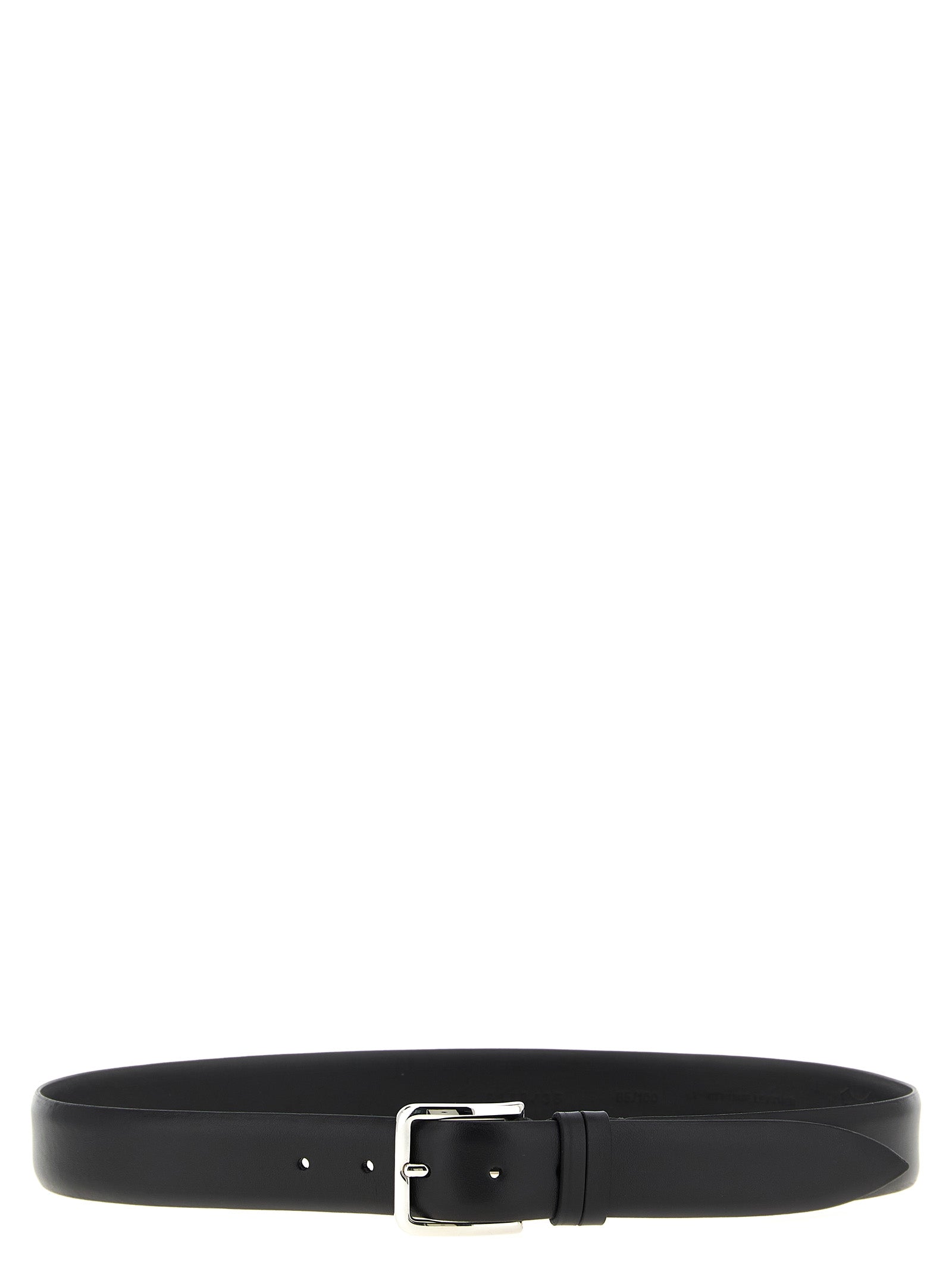 Belt by ZERBINI CLAUDIO for men in leather & metal black features an distinguished design, perfectly showcasing the sophisticated craftsmanship of this distinguished Leather & Metal Belt.