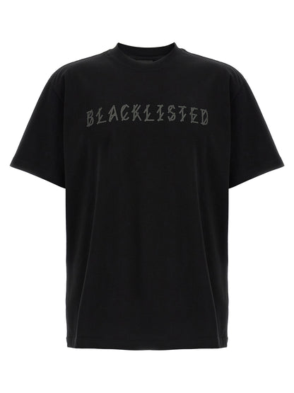 T-Shirt by 44 Label Group for men in cotton black & print features a plush silhouette, showcasing a sophisticated crew neckline and for a truly plush finish.