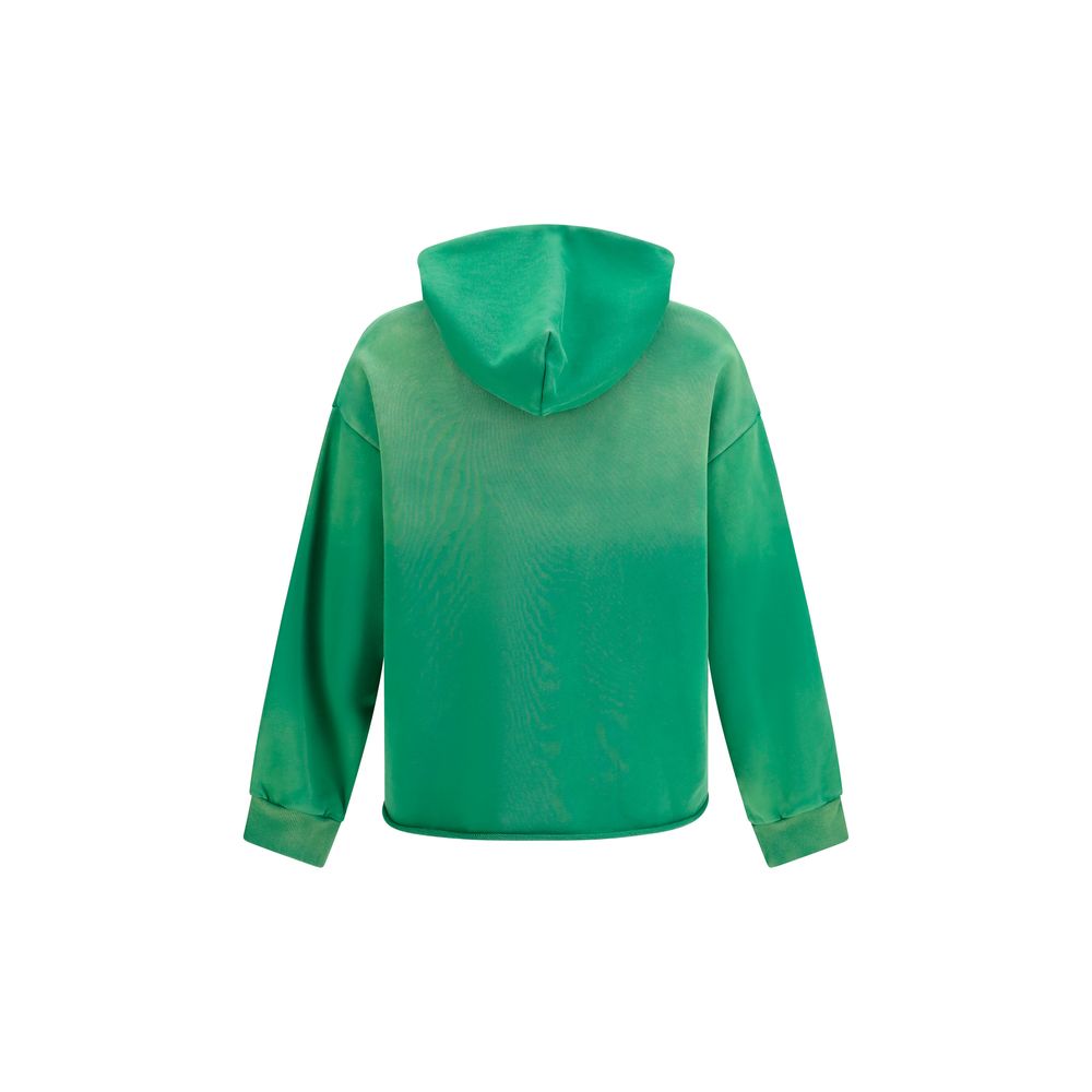 Sweatshirt Hoodie by FOUND for men in cotton terry cloth bicolour features an avant-garde silhouette, showcasing a sophisticated hooded neckline and detail for a truly avant-garde finish.