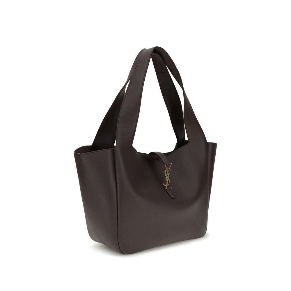 Shoulder Bag by Saint Laurent for women in bos taurus calf grained & suede leather brown features a effortless chic silhouette with a secure zipper, ample , and versatile shoulder-strap for a effortless chic finish.