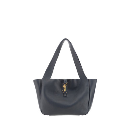 Shoulder Flap Bag by Saint Laurent for women in polyurethane bos taurus calf & deerskin leather black presents a versatile silhouette, showcasing a secure flap and versatile single-compartment with versatile shoulder-strap for a sophisticated look.