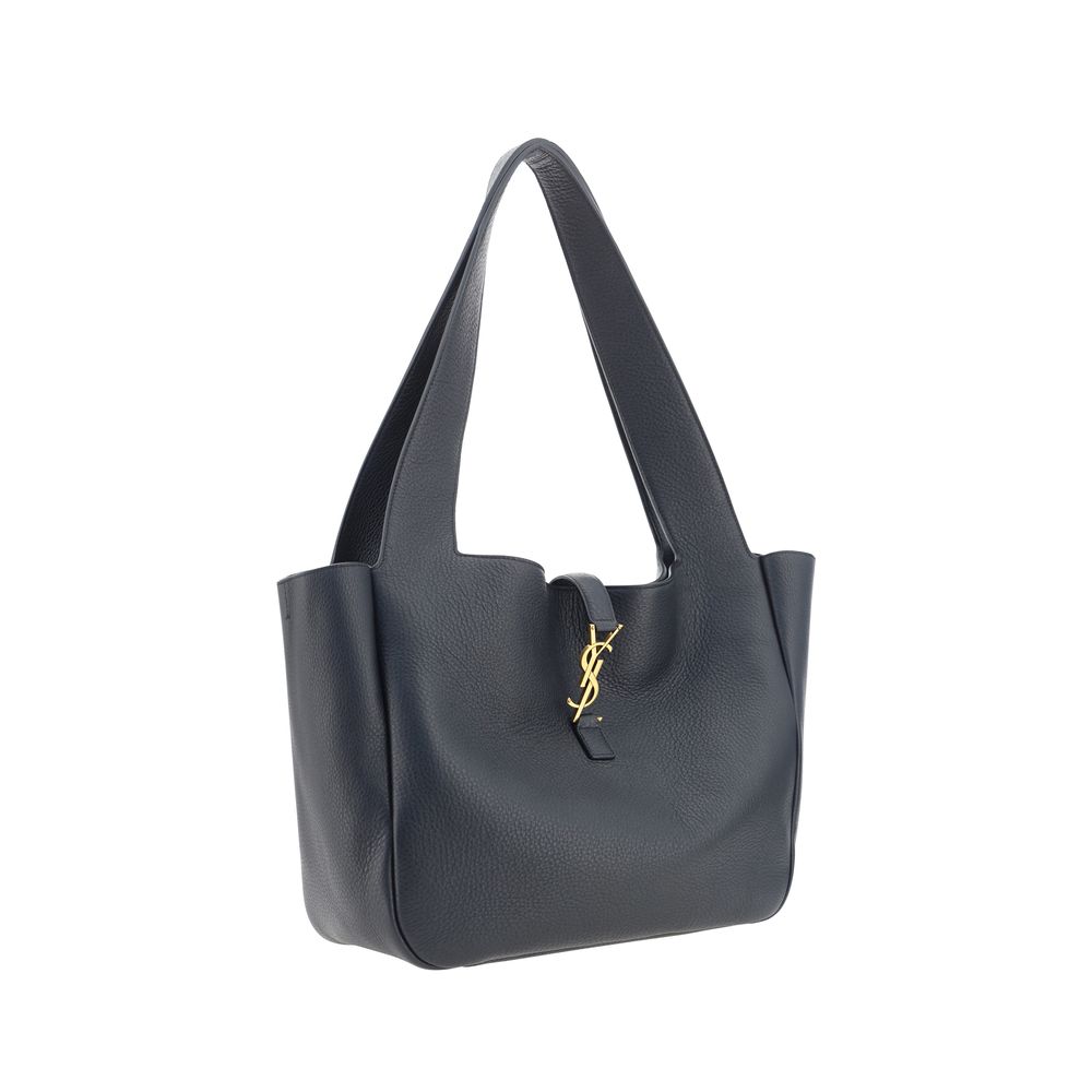 Shoulder Flap Bag by Saint Laurent for women in polyurethane bos taurus calf & deerskin leather black features a distinguished silhouette, showcasing a secure flap and distinguished single-compartment with versatile shoulder-strap for a distinguished finish.