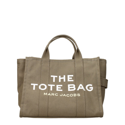 This Medium Handbag by Marc Jacobs for women in fabric and green presents a sculptural silhouette featuring a secure zipper, ample , and versatile shoulder-strap, adjustable-strap & handle for a sculptural finish.