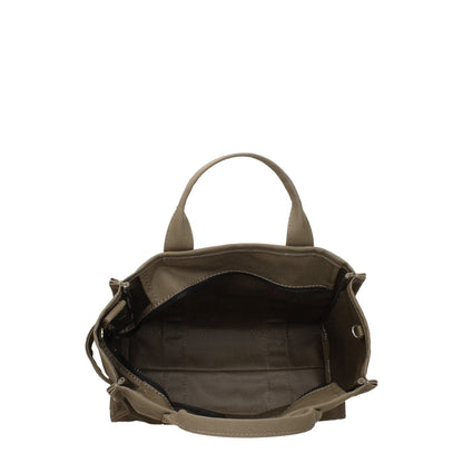 Medium Handbag by Marc Jacobs for women in fabric green features a signature silhouette, showcasing a secure zipper and signature with versatile shoulder-strap, adjustable-strap & handle for a sophisticated look.