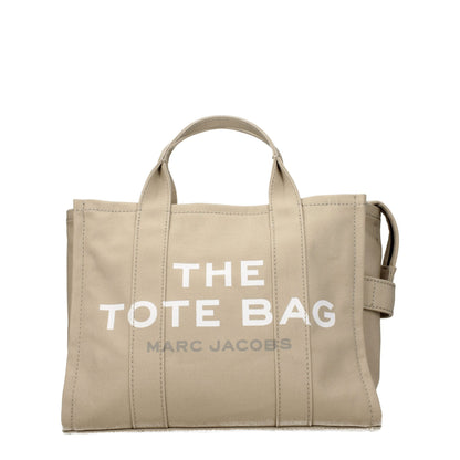Marc Jacobs Fabric Medium Handbag - Beige