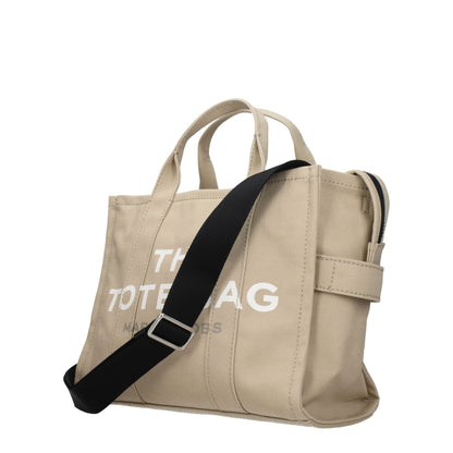 Marc Jacobs Fabric Medium Handbag - Beige