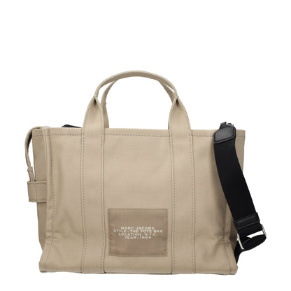 Marc Jacobs Fabric Medium Handbag - Beige