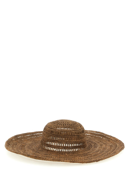 Ibeliv Brown Raffia Sunhat