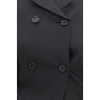 Khaite Black Wool Oves Aries Blazer