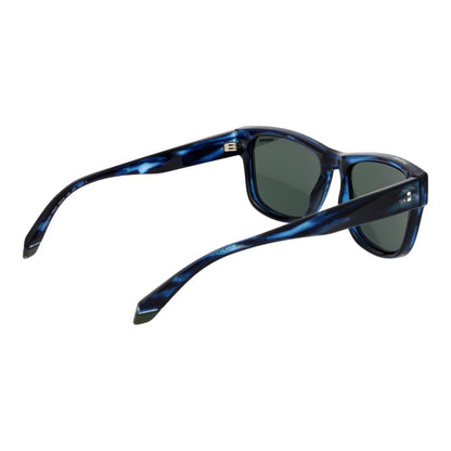 Polaroid Square Polarized Dark-Tint Polycarbonate Sunglasses - Blue