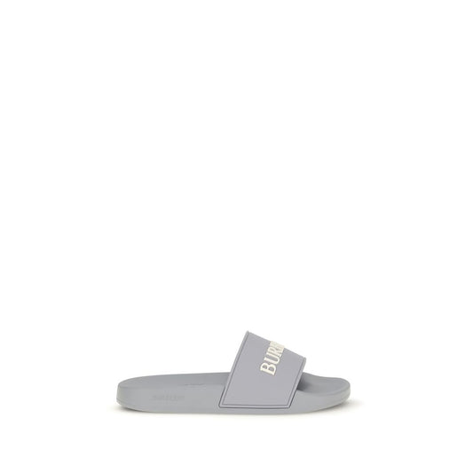 Flat Shoes by Burberry for men in rubber gray features an ergonomic silhouette, perfectly showcasing Men's Rubber Flat Shoes with its distinct flat and elegant .