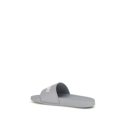 Flat Shoes by Burberry for men in rubber gray showcases a timeless silhouette from the Men's Rubber Flat Shoes collection, featuring a timeless flat and for a timeless finish.