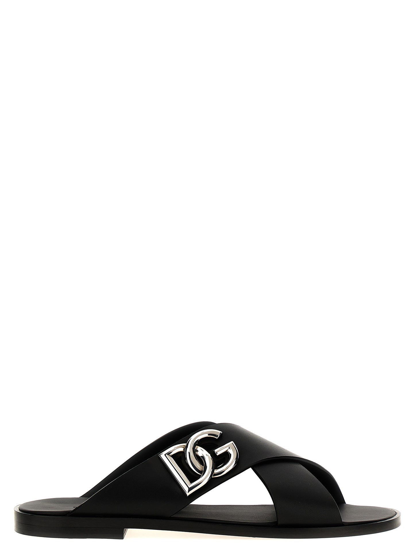 Flat Shoes by Dolce & Gabbana for men in calfskin leather black showcases a resplendent Men's Calfskin Leather Flat Shoes aesthetic, defined by its resplendent and elegant flat.