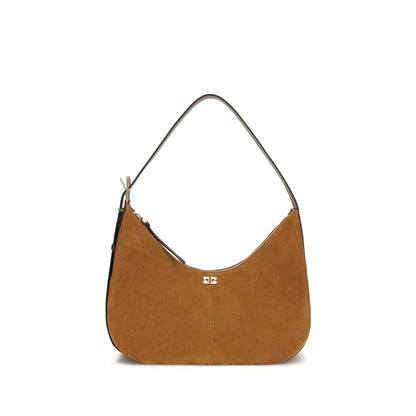 Shoulder Bag by Ganni for women in polyester suede leather brown & signature features a enviable silhouette, showcasing a secure zipper, ample , and enviable shoulder-strap & adjustable-strap for a enviable finish.