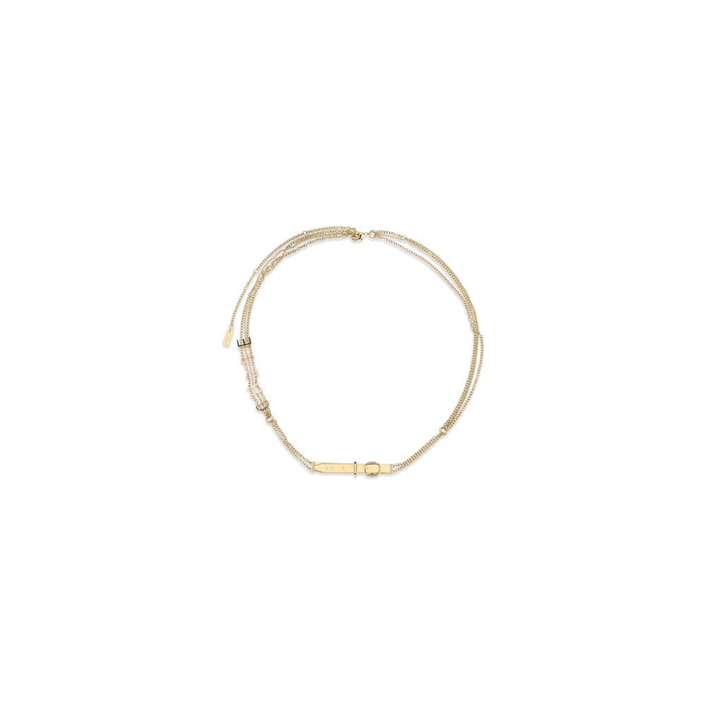 Belt by Chloé for women in brass gold presents a artisanal silhouette from the Brass Belt collection, showcasing an artisanal design and refined craftsmanship for a artisanal look.