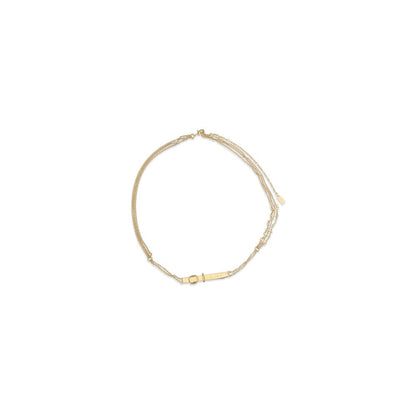 Belt by Chloé for women in brass gold features a artisanal-chic design, artfully capturing the essence of the Brass Belt with a artisanal-chic finish.