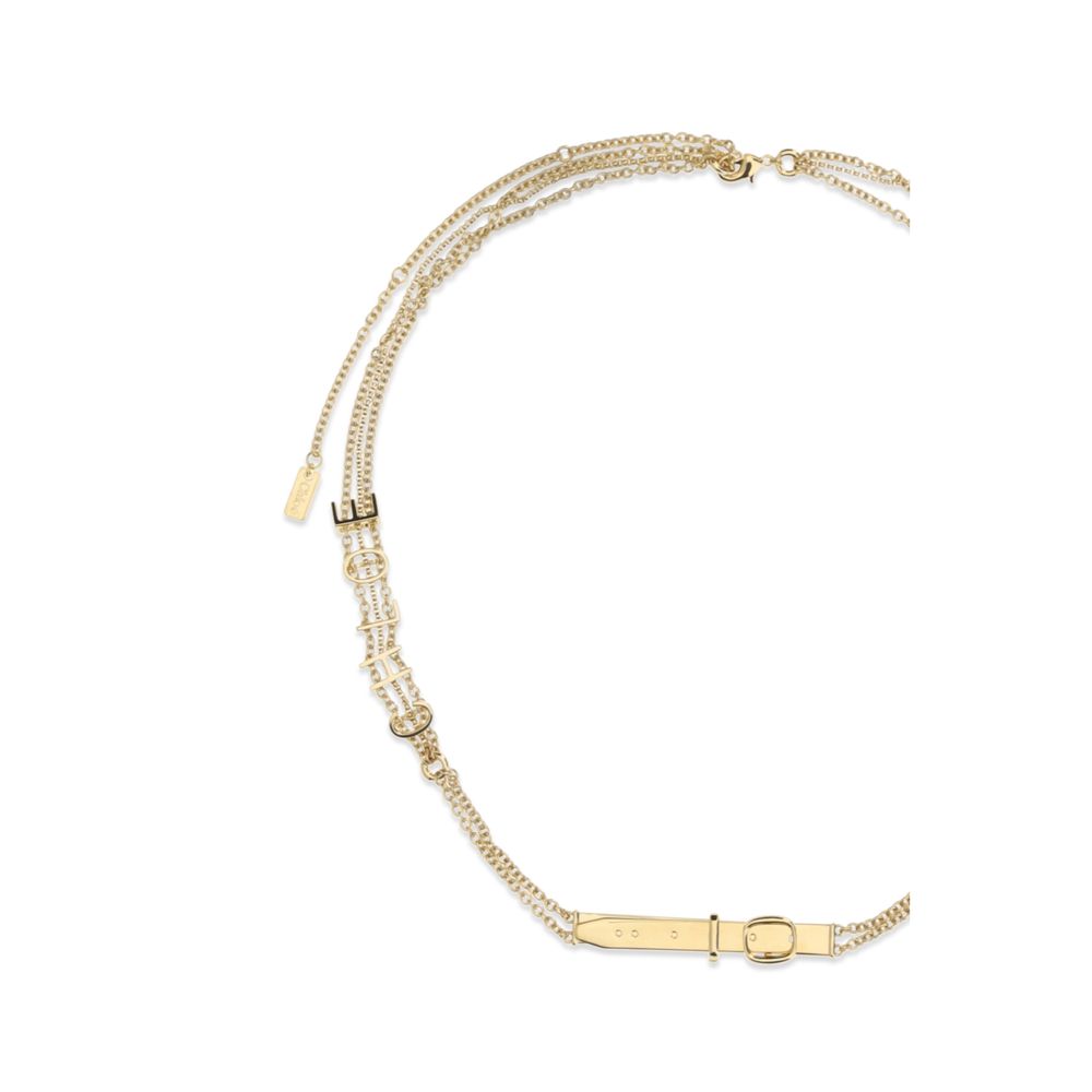 Belt by Chloé for women in brass gold features a bohemian chic silhouette, showcasing the bohemian chic Brass Belt design with a sophisticated bohemian chic finish.