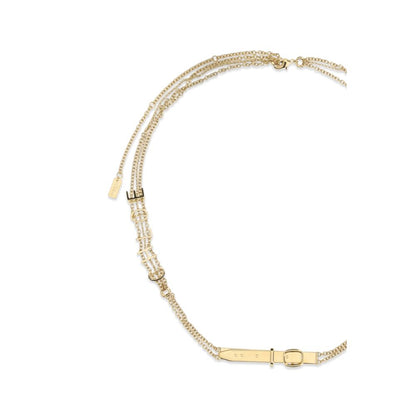Belt by Chloé for women in brass gold features a bohemian chic silhouette, showcasing the bohemian chic Brass Belt design with a sophisticated bohemian chic finish.