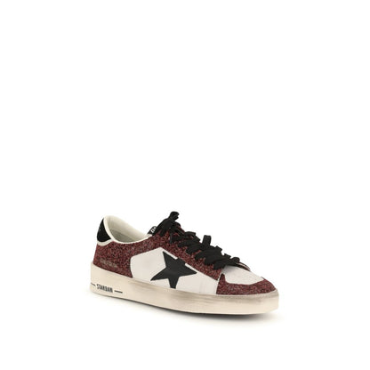 Athletic Sneakers by Golden Goose for women in bos taurus calf leather & rhinestone multicolor features an effortless chic silhouette, showcasing the signature athletic style of the Star Women's Athletic Bos Taurus Calf Leather & Rhinestone Sneakers collection with a truly effortless chic finish.