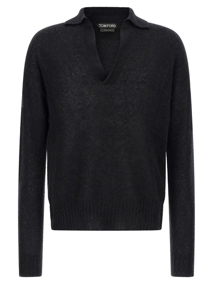 Tom Ford Men's Cashmere Silk Cardigan - Black
