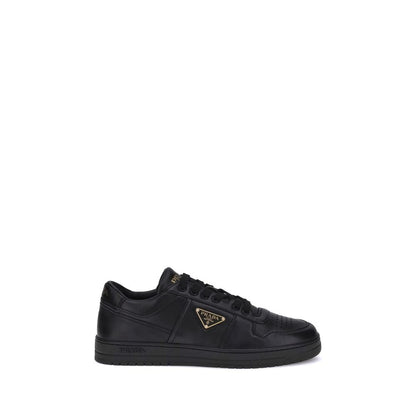 Sneakers by Prada for men in bos taurus calf leather black features an versatile design from the Men's Low Top Bos Taurus Calf Leather Sneakers collection, highlighting a versatile low-top style for a premium, high-fashion look.