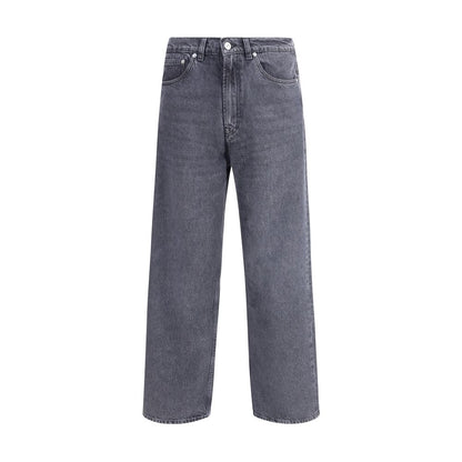 Jeans by Our Legacy for men in denim cotton black presents a tailored silhouette, showcasing a tailored relaxed-fit & regular-fit and long cut with a refined for a truly tailored aesthetic.