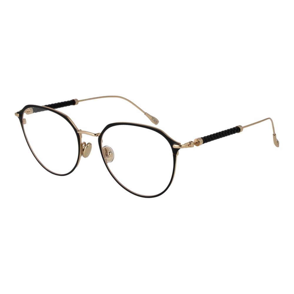 Tod's Women's Full-Rim Panto Metal Eyeglasses Frames - Black