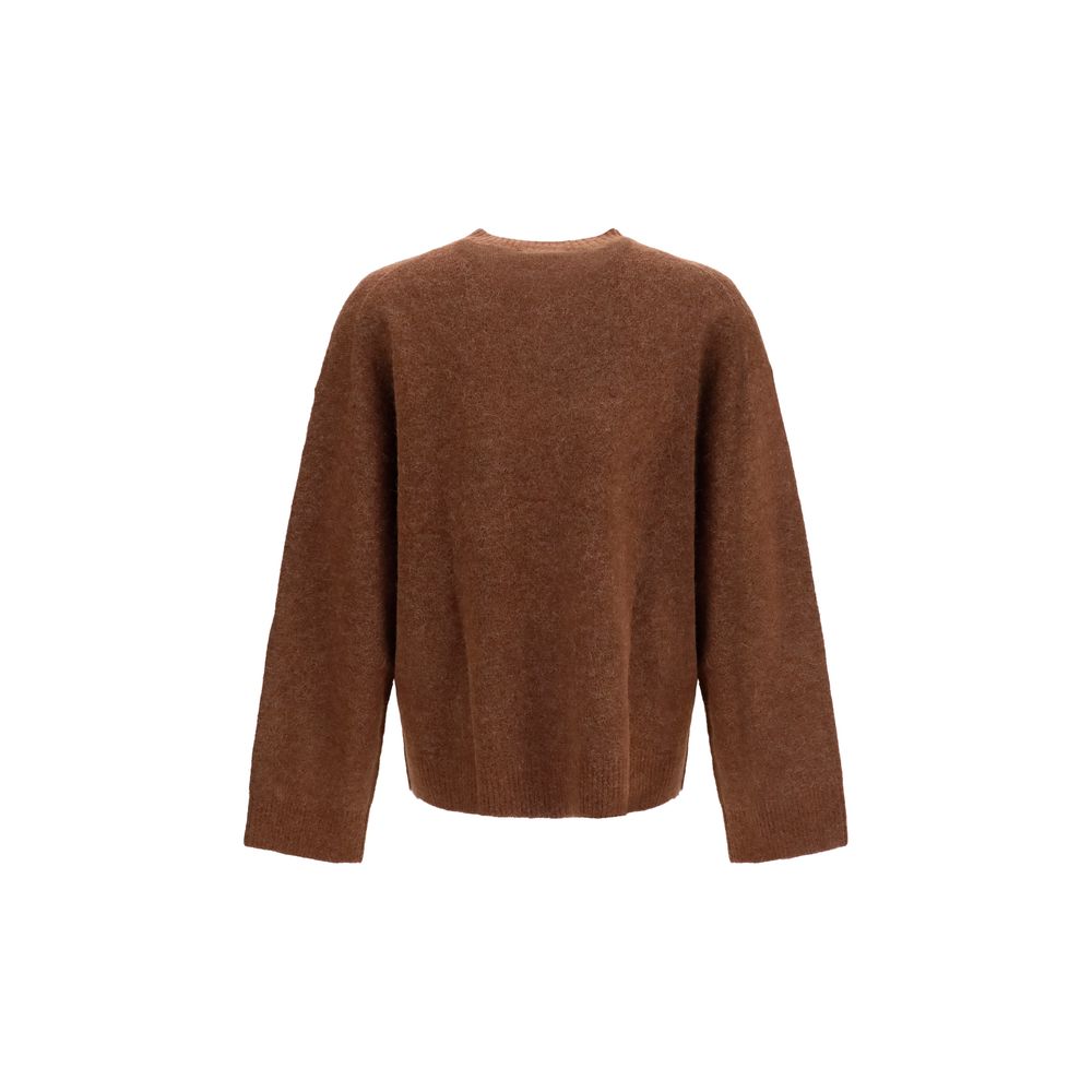 Sweatshirt by Represent for men in nylon acrylic & alpaca wool brown features an enviable silhouette, showcasing a premium and refined crew neckline for a truly enviable finish.