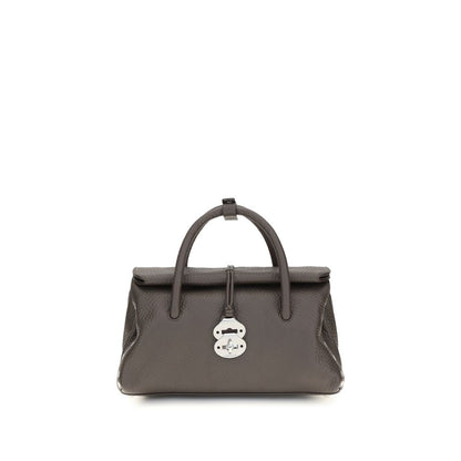 Shoulder Bag by Zanellato for women in bos taurus calf leather brown features a effortless chic silhouette with a secure hook, ample built-in-compartments, and versatile shoulder-strap, handle & adjustable-strap for a effortless chic finish.