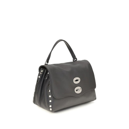Handbag by Zanellato for women in bos taurus calf leather gray & multicolor features a contemporary silhouette, showcasing a secure zipper, ample , and contemporary handle & adjustable-strap for a sophisticated look.