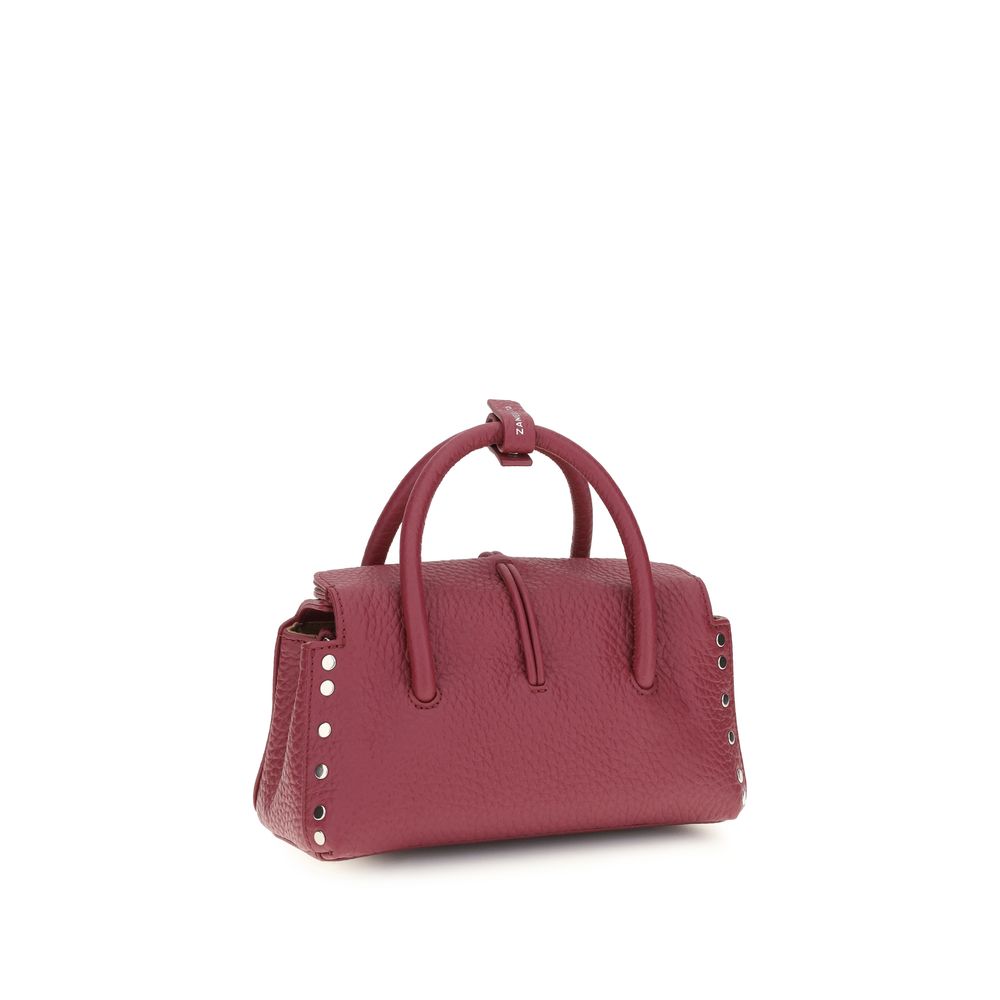 Handbag by Zanellato for women in bos taurus calf leather multicolor features an refined silhouette, showcasing a secure magnetic, buckle & roll-top, ample , and versatile shoulder-strap & adjustable-strap for a sophisticated refined aesthetic.