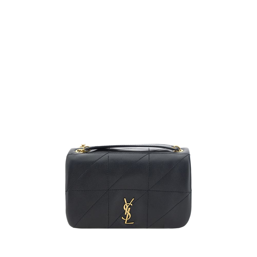 2-in-1 Shoulder & Crossbody Flap Bag by Saint Laurent for women in lambskin leather black & signature features a effortless chic silhouette with a secure flap & magnetic, ample , and versatile crossbody-strap & shoulder-strap for a effortless chic finish.