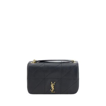 2-in-1 Shoulder & Crossbody Flap Bag by Saint Laurent for women in lambskin leather black & signature features a effortless chic silhouette with a secure flap & magnetic, ample , and versatile crossbody-strap & shoulder-strap for a effortless chic finish.