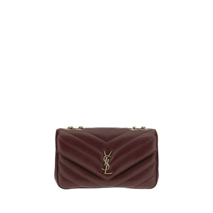 Quilted 2-in-1 Shoulder & Crossbody Flap Bag by Saint Laurent for women in lambskin leather bordeaux features a enviable silhouette, showcasing a secure flap & magnetic, ample , and enviable crossbody-strap, shoulder-strap & adjustable-strap for a enviable finish.