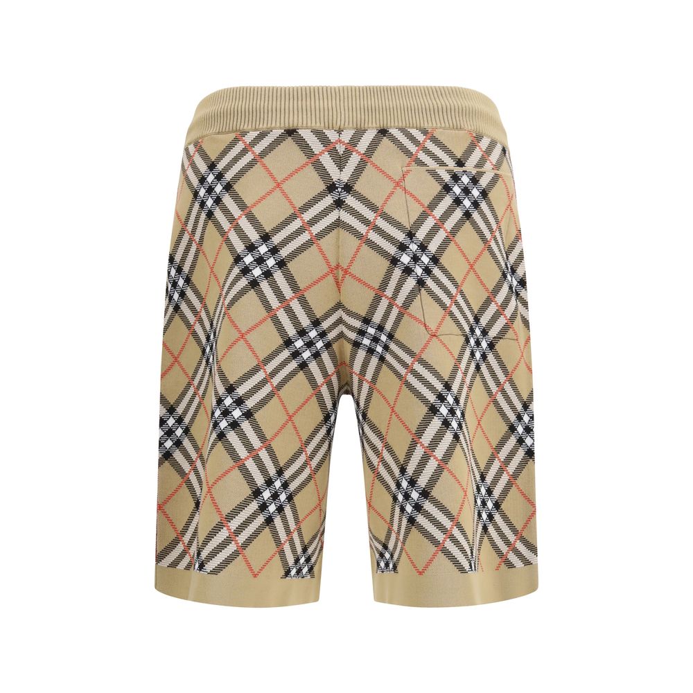 Bermuda Shorts by Burberry for men in stretch polyamide cotton beige & patterned features a eye catching relaxed-fit & regular-fit and short with a eye catching .