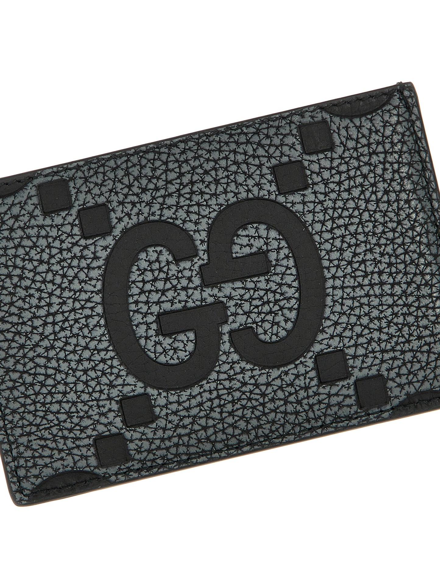 Cardholder Card Case by Gucci for men in calfskin leather black features a refined silhouette, showcasing the elegant lines of the Gg Calfskin Leather Cardholder Card Case alongside premium card-organization compact-design for a refined finish.