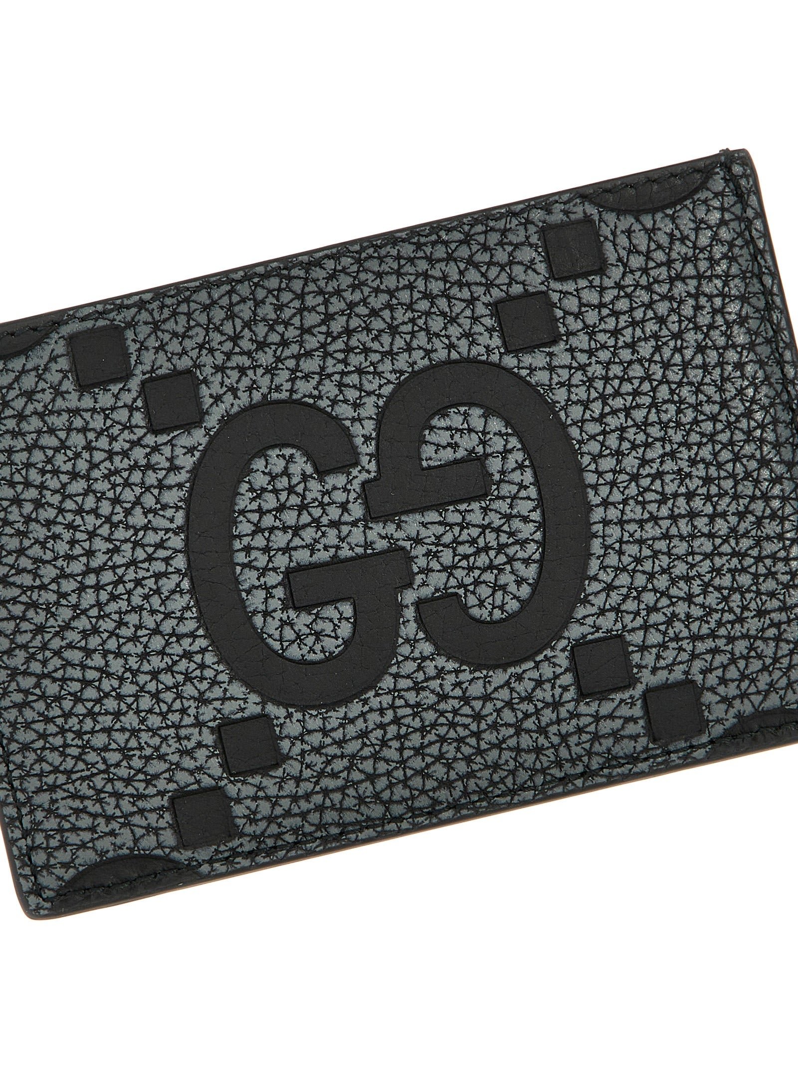 Cardholder Card Case by Gucci for men in calfskin leather black features a refined silhouette, showcasing the elegant lines of the Gg Calfskin Leather Cardholder Card Case alongside premium card-organization compact-design for a refined finish.