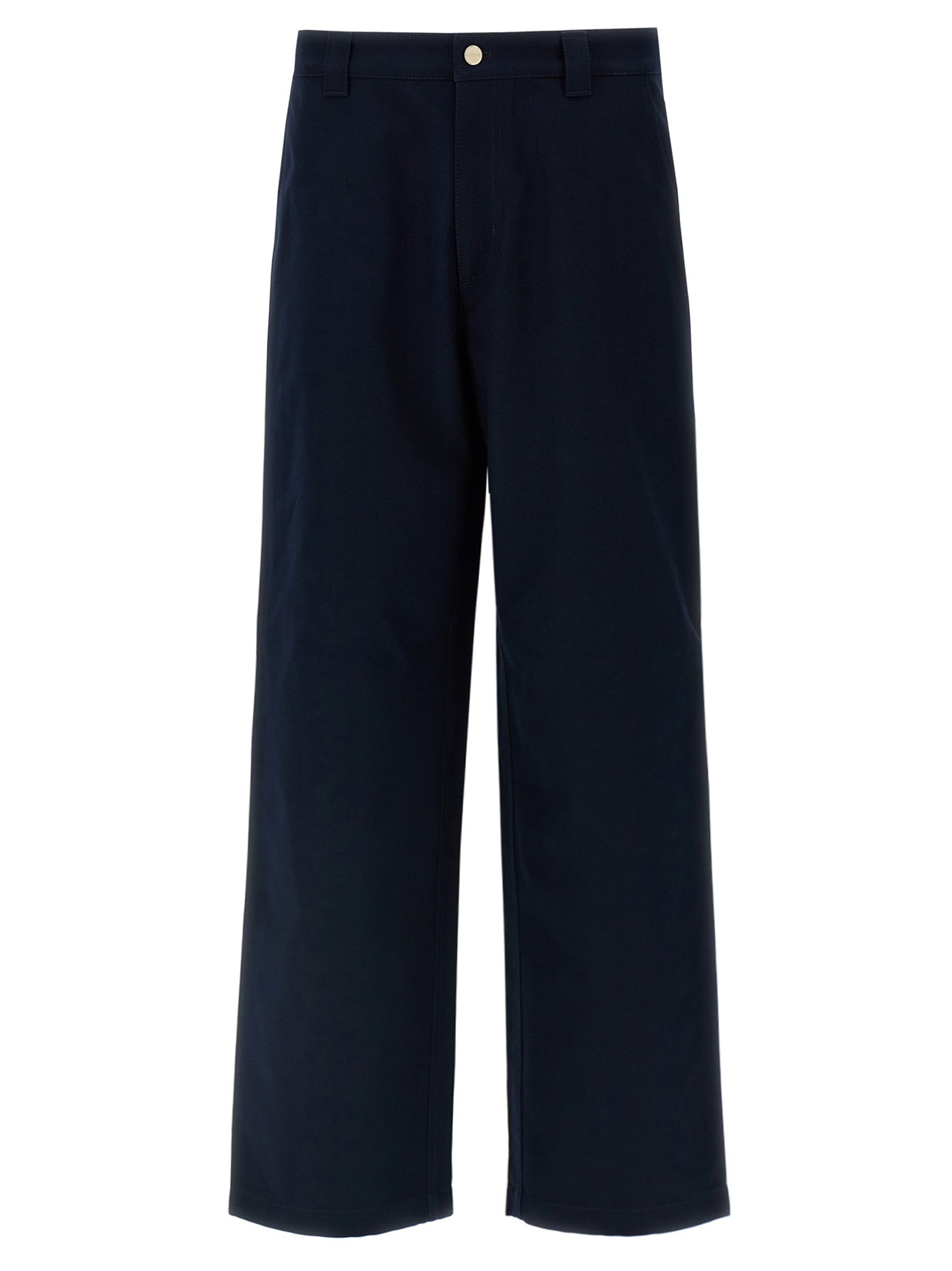 Casual Pants by Gucci for men in cotton blue & signature features an sophisticated and straight-leg with a precise long, creating a sophisticated and sophisticated silhouette.