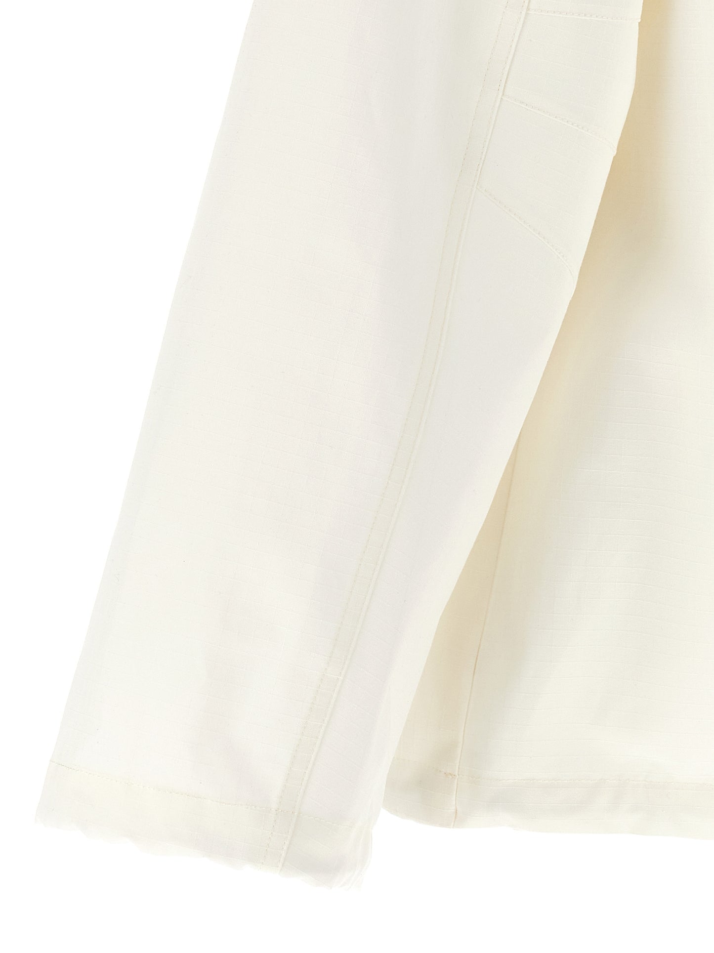 Hooded Windbreaker Jacket by Gucci for men in cotton white & print showcases a modern silhouette, integrating pockets, hooded & windproof and a modern for a sophisticated finish.