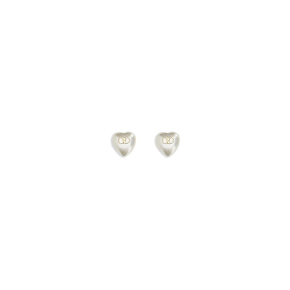 Earrings by Valentino Garavani for women in cotton cream, gold & signature showcases a enchanting silhouette, artfully incorporating the intricate seen in the V Logo Women's Gold Pearls & Glass Earrings.